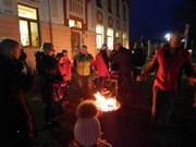 Předání  obecního Hřiště pro všechny generace na Vlkavě